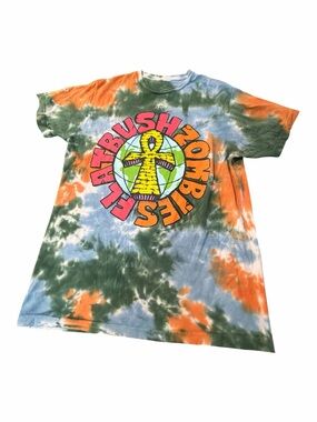 Flatbush Zombies Ankh Globe Tie Dye Tee Size M Glorious